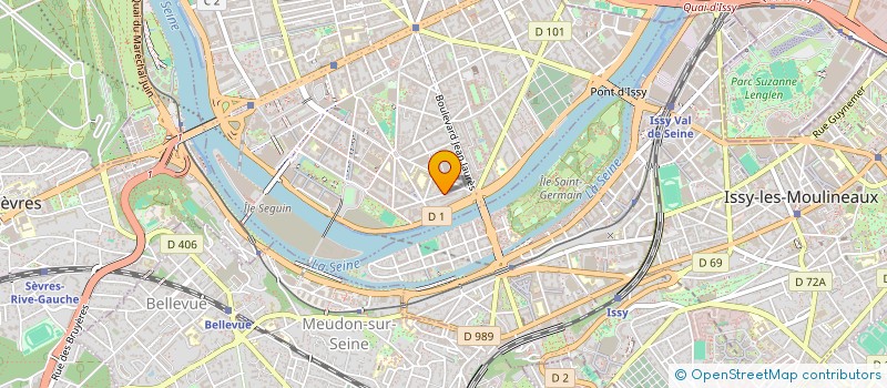 localisation de l'entreprise SCI MES2AM à BOULOGNE-BILLANCOURT