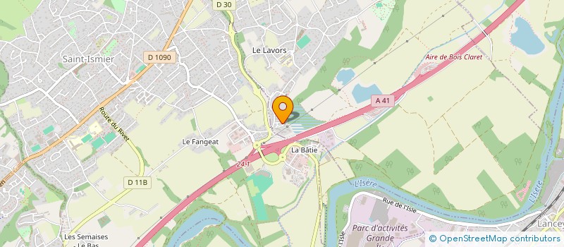 localisation de l'entreprise SCI MESANGE à SAINT-NAZAIRE-LES-EYMES