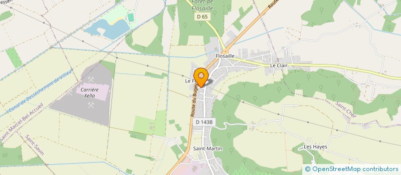localisation de l'entreprise SCI MESANGES à SAINT-SAVIN
