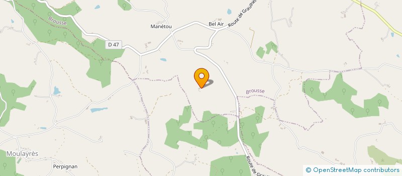 localisation de l'entreprise SCI MESCLAT IMMOBILIER  LAUTREC