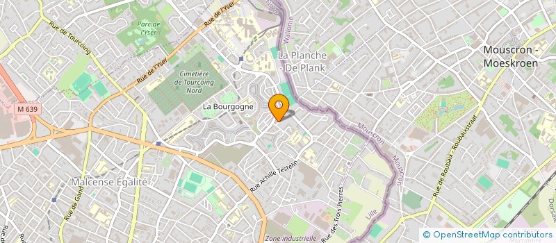 localisation de l'entreprise SCI MESDADE  TOURCOING