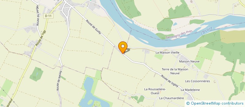 localisation de l'entreprise SCI MESENFS à SIGLOY