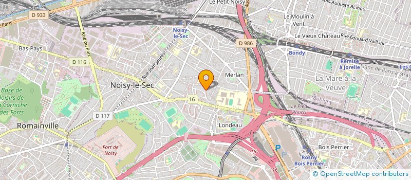 localisation de l'entreprise SCI MESKALOC à NOISY-LE-SEC