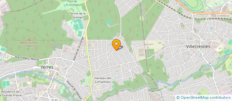 localisation de l'entreprise SCI MESLATI  YERRES