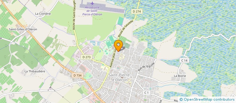 localisation de l'entreprise SCI MESLIER  SAINT-PIERRE-D OLERON
