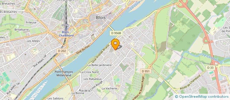 localisation de l'entreprise SCI MESLIERS  BLOIS