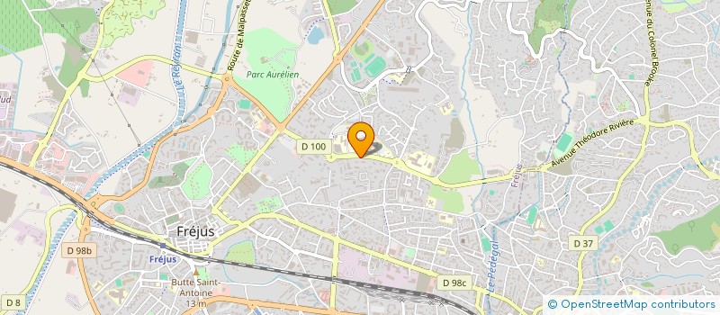 localisation de l'entreprise SCI MESLOT à FREJUS