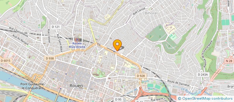 localisation de l'entreprise SCI MESNAGER à ROUEN