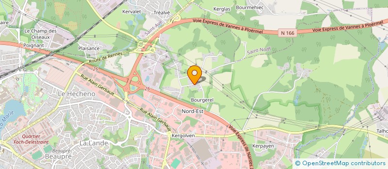 localisation de l'entreprise SCI MESNIL à VANNES