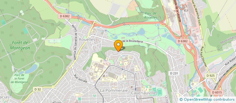 localisation de l'entreprise SCI MESNIL  LE HAVRE