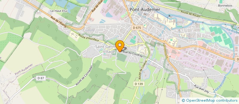 localisation de l'entreprise SCI MESNIL-GILLES à PONT-AUDEMER