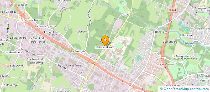 localisation de l'entreprise SCI MESNIL-OCEAN  ST-HERBLAIN