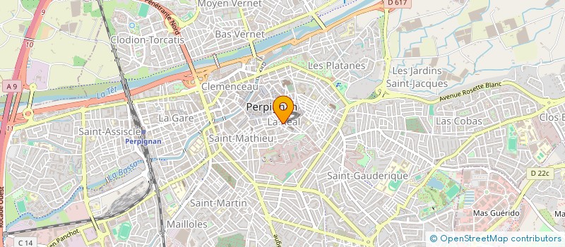 localisation de l'entreprise SCI MESONDUBONEUR  PERPIGNAN