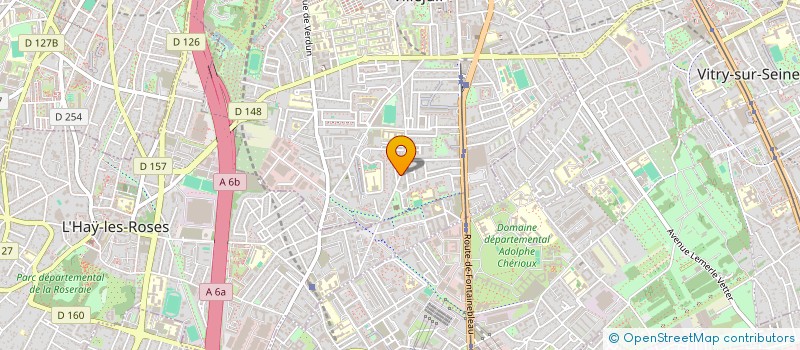 localisation de l'entreprise SCI MESORACA à VILLEJUIF