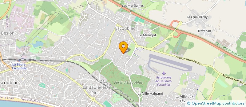 localisation de l'entreprise SCI MESORE à LA BAULE-ESCOUBLAC