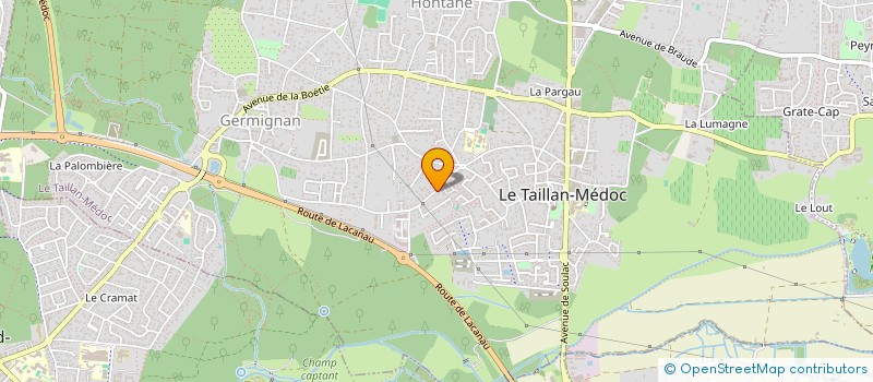 localisation de l'entreprise SCI MESORU  LE TAILLAN-MEDOC