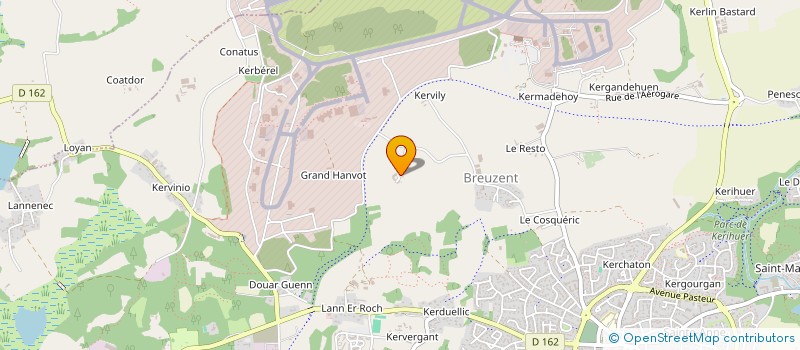 localisation de l'entreprise SCI MESOTANGO à PLOEMEUR