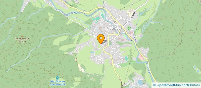 localisation de l'entreprise SCI MESQUITA  MASEVAUX-NIEDERBRUCK