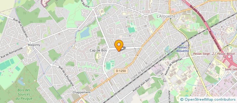 localisation de l'entreprise SCI MESQUITA  PESSAC