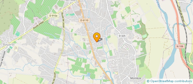 localisation de l'entreprise SCI MESS BIS à SAINT-CHRISTOL-LEZ-ALES