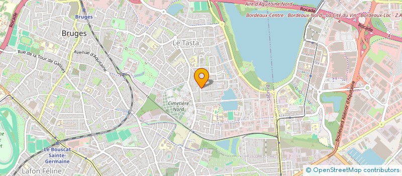 localisation de l'entreprise SCI MESSAGER  BRUGES