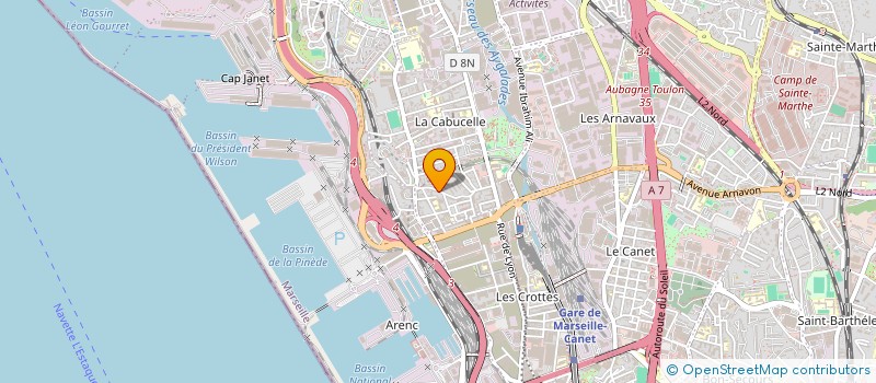 localisation de l'entreprise SCI MESSAMBRE à MARSEILLE