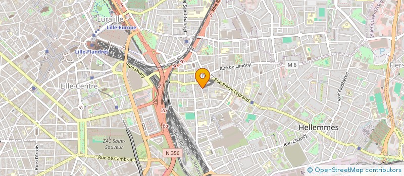 localisation de l'entreprise SCI MESSIAEN à LILLE