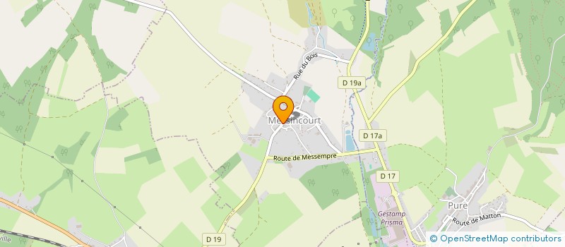 localisation de l'entreprise SCI MESSINCOURT  MESSINCOURT