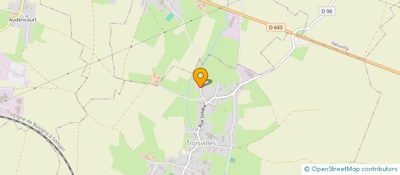 localisation de l'entreprise SCI MESSIO  TROISVILLES