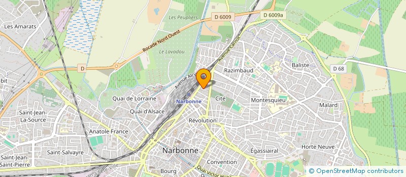 localisation de l'entreprise SCI MESTARI à NARBONNE