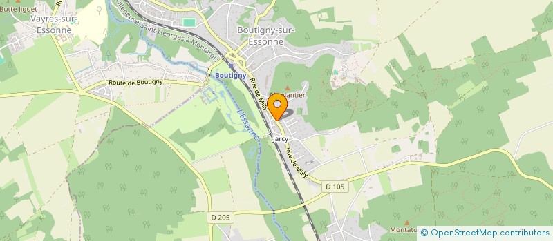 localisation de l'entreprise SCI MESTDAGH à BOUTIGNY-SUR-ESSONNE