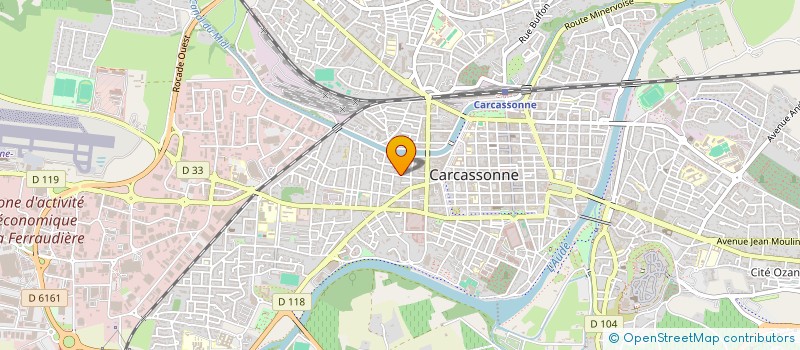localisation de l'entreprise SCI MESTRE à CARCASSONNE