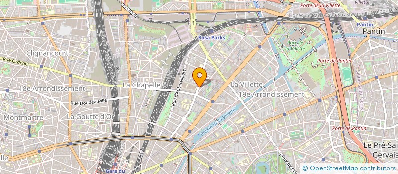 localisation de l'entreprise SCI MESVAT  PARIS