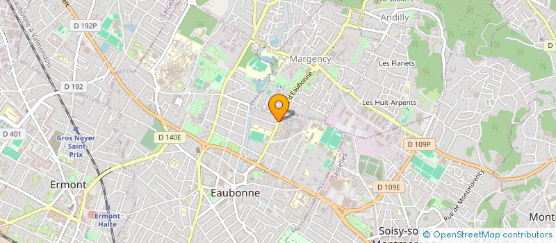 localisation de l'entreprise SCI META à EAUBONNE