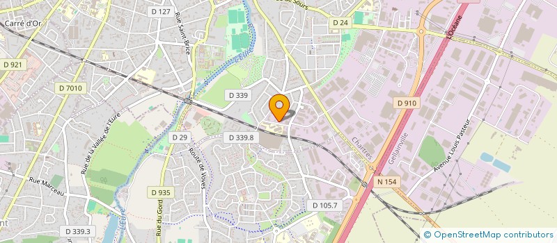 localisation de l'entreprise SCI META FORM à CHARTRES