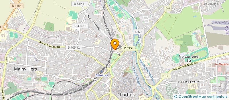 localisation de l'entreprise SCI METAPHORE à CHARTRES