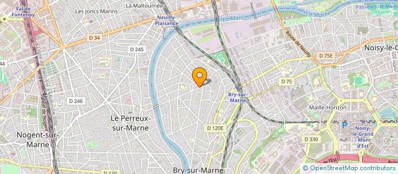 localisation de l'entreprise SCI METHODE INVESTISSEMENT à BRY-SUR-MARNE