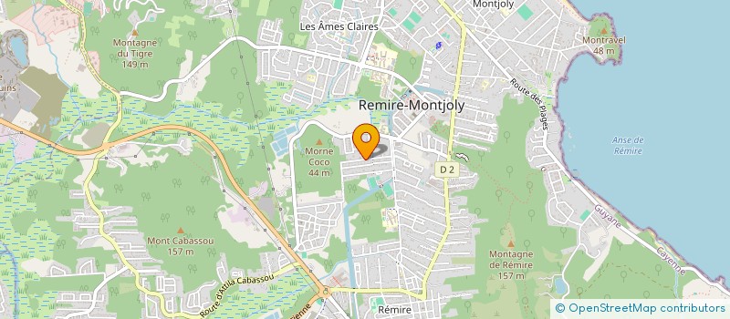 localisation de l'entreprise SCI METHYS  REMIRE-MONTJOLY
