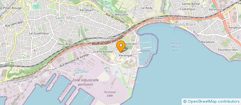 localisation de l'entreprise SCI METIJEST  BREST