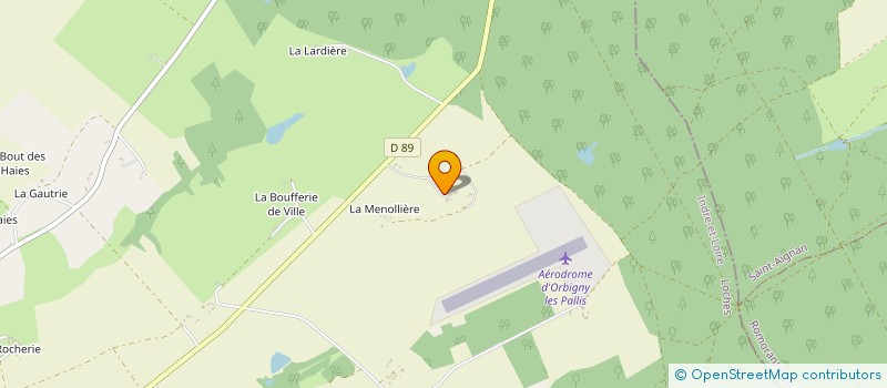 localisation de l'entreprise SCI METIVIER SEGUIN à ORBIGNY