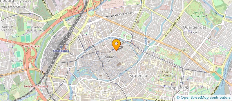 localisation de l'entreprise SCI METRA  STRASBOURG