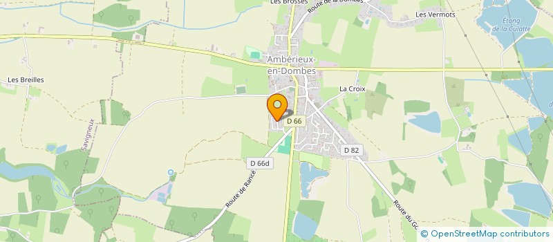 localisation de l'entreprise SCI METRAS SF à VILLARS-LES-DOMBES