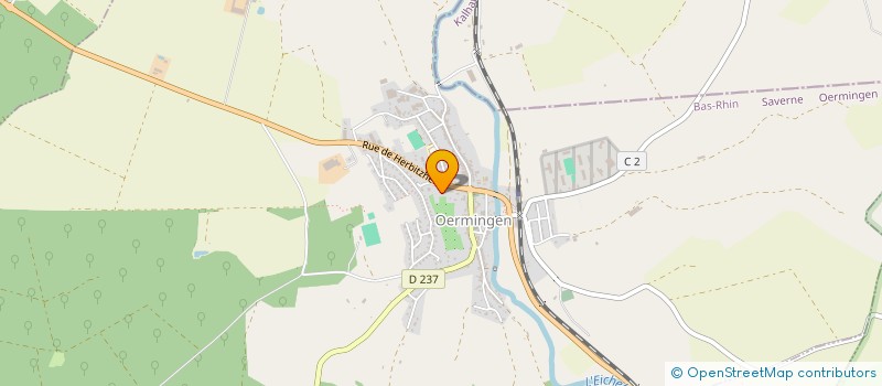 localisation de l'entreprise SCI METROPOLE  OERMINGEN