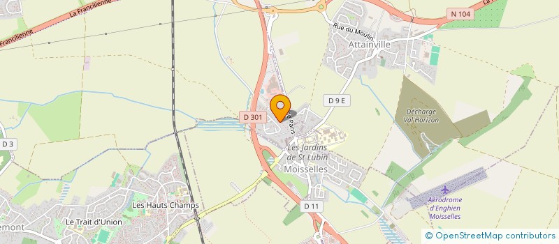 localisation de l'entreprise SCI METROPOLE 77  BAILLET-EN-FRANCE