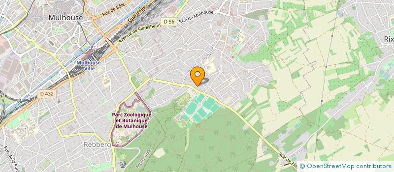 localisation de l'entreprise SCI METROPOLITAN DESIGN  RIEDISHEIM