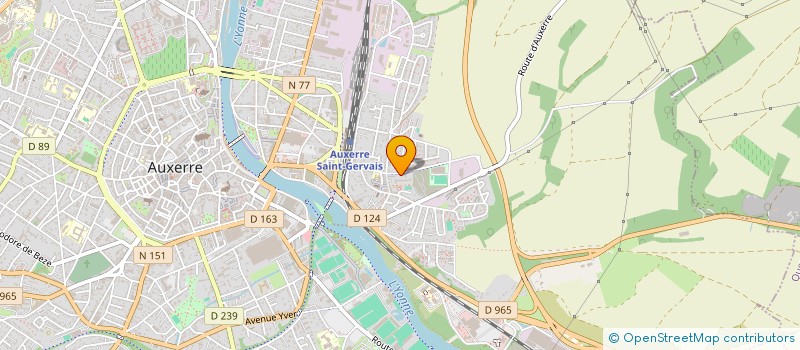 localisation de l'entreprise SCI METS à AUXERRE