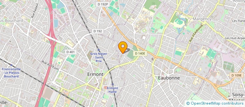 localisation de l'entreprise SCI METSOVO à EAUBONNE