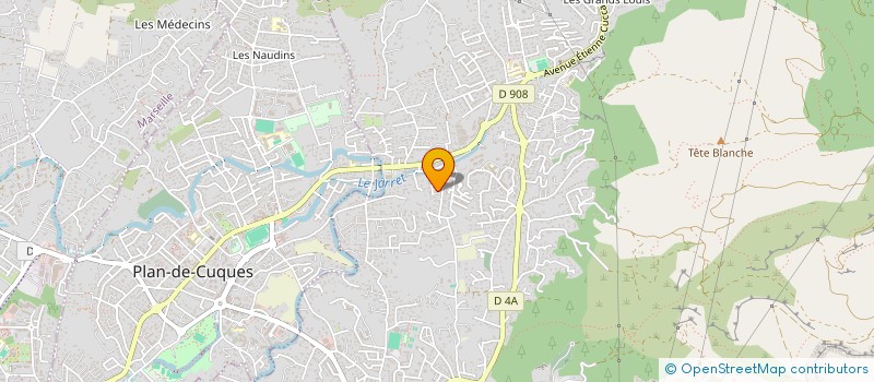 localisation de l'entreprise SCI METTI IMMO  ALLAUCH