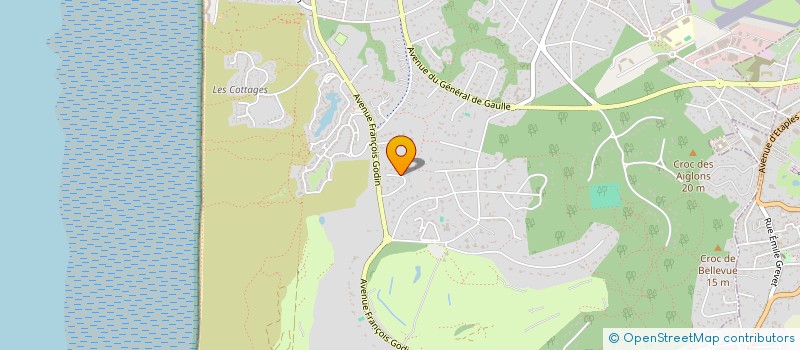 localisation de l'entreprise SCI METZ à LE TOUQUET-PARIS-PLAGE