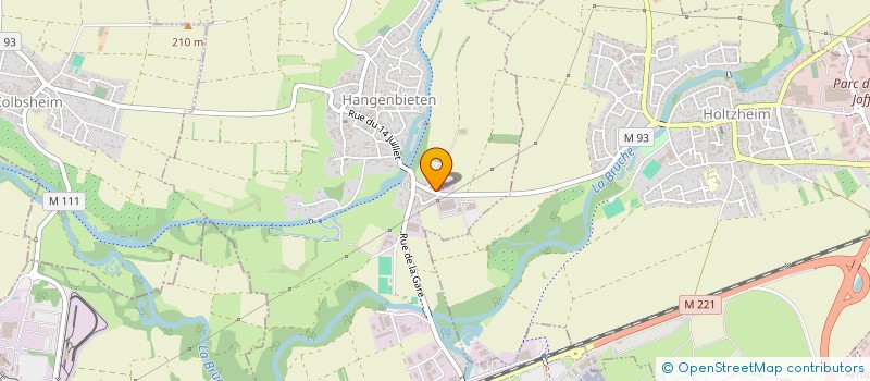 localisation de l'entreprise SCI METZ ANTIBES  HANGENBIETEN